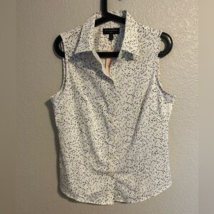 Banana Republic Polka Dot Button Up NWT size 12